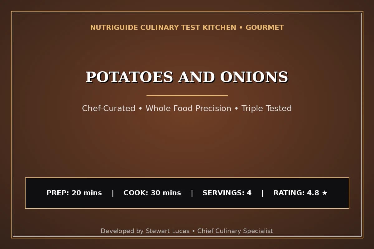 Potatoes And Onions