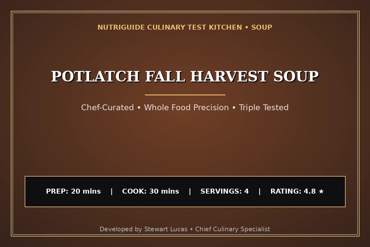 Potlatch Fall Harvest Soup