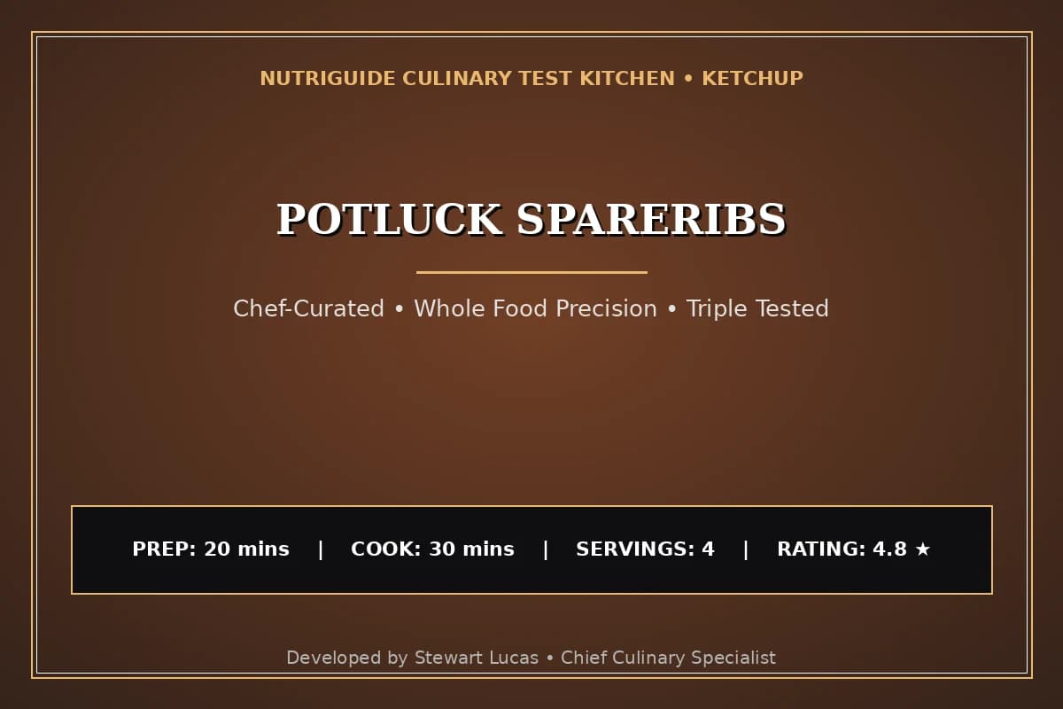 Potluck Spareribs