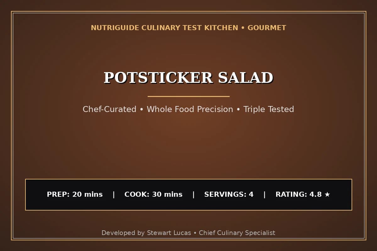 Potsticker Salad