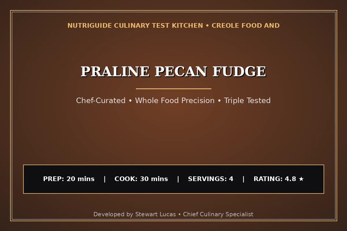 Praline Pecan Fudge