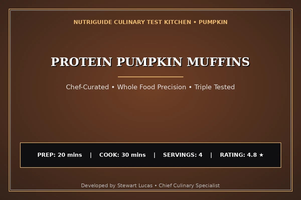 Protein Pumpkin Muffins