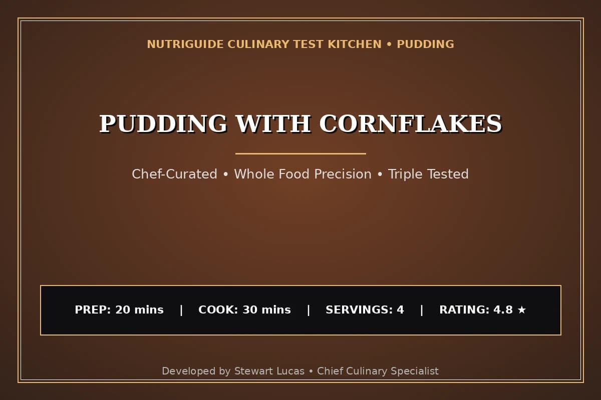 Pudding With Cornflakes