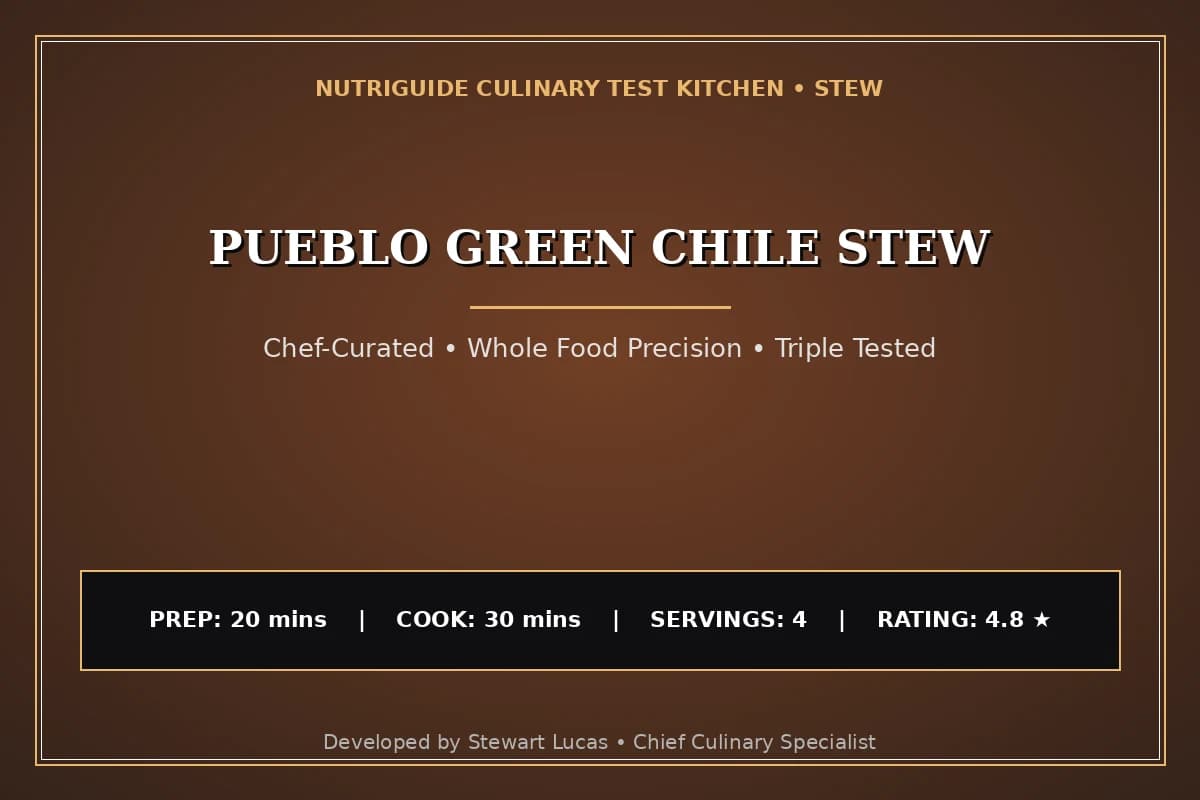 Pueblo Green Chile Stew