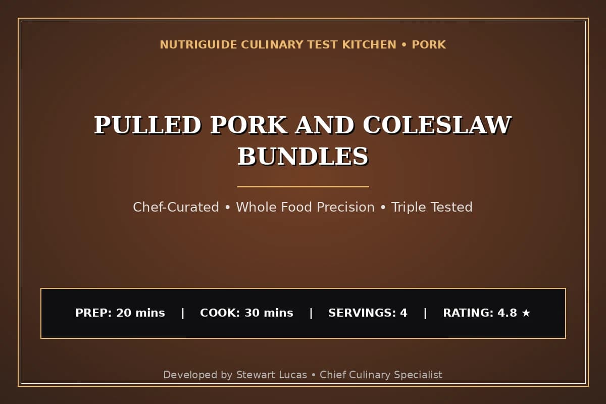 Pulled Pork And Coleslaw Bundles