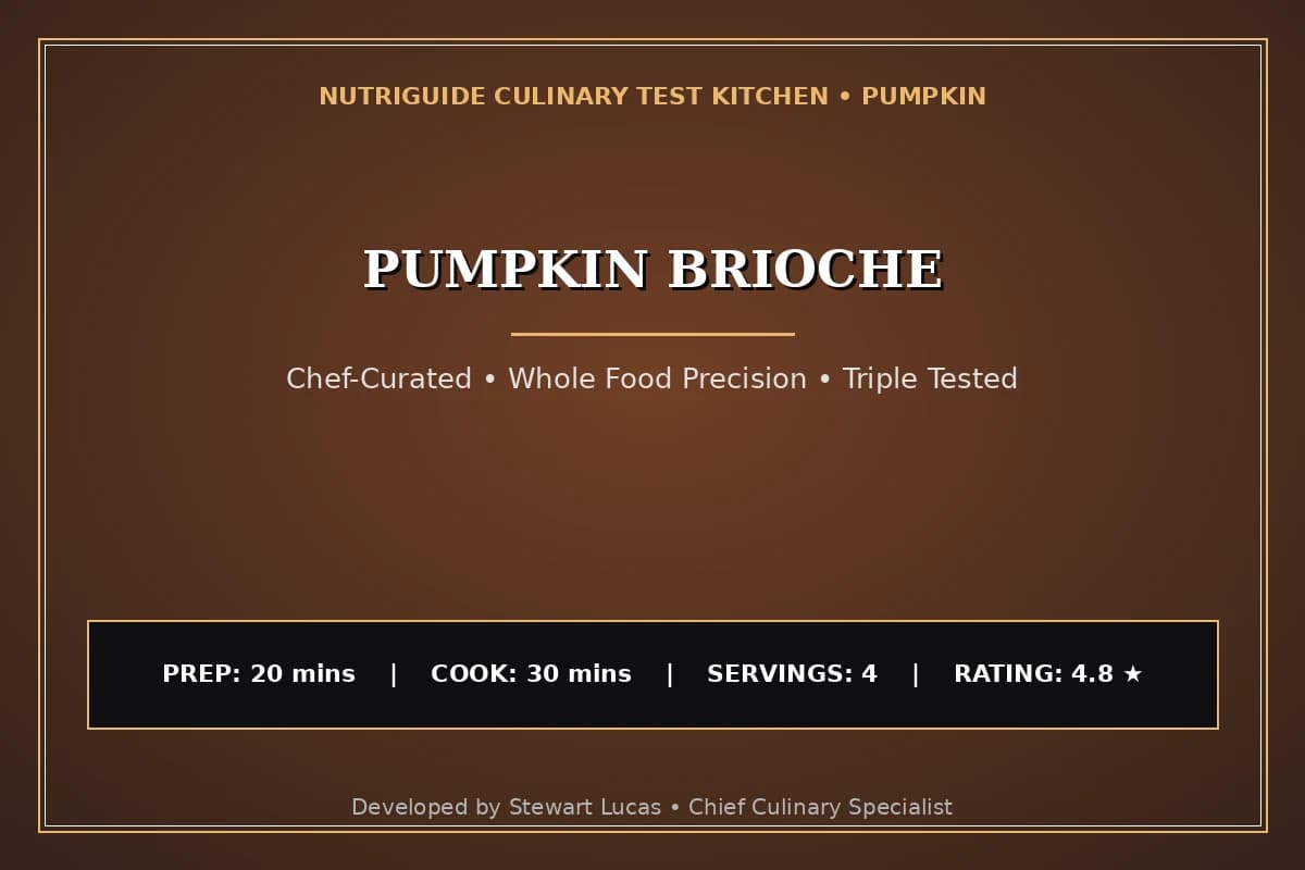 Pumpkin Brioche
