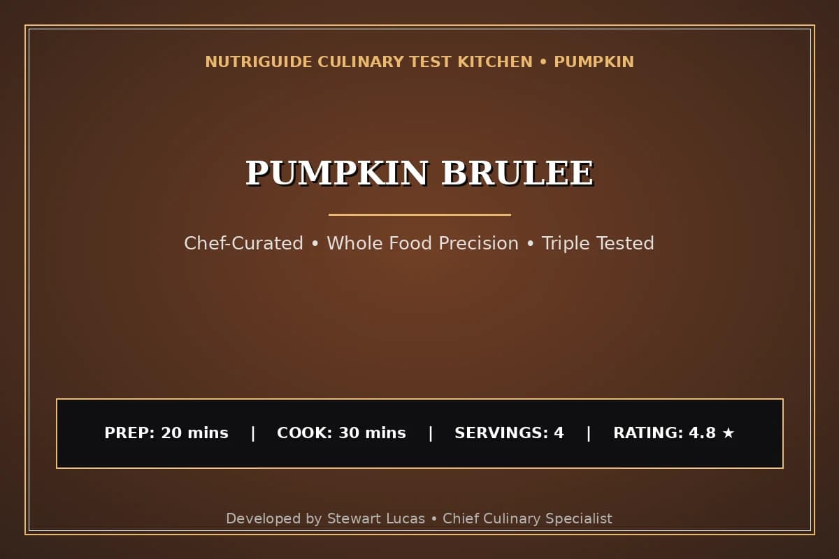 Pumpkin Brulee