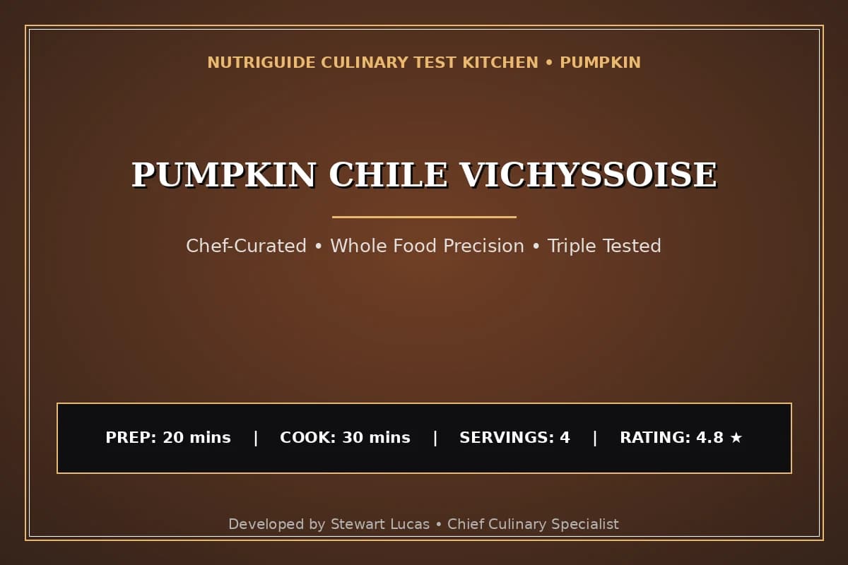 Pumpkin Chile Vichyssoise