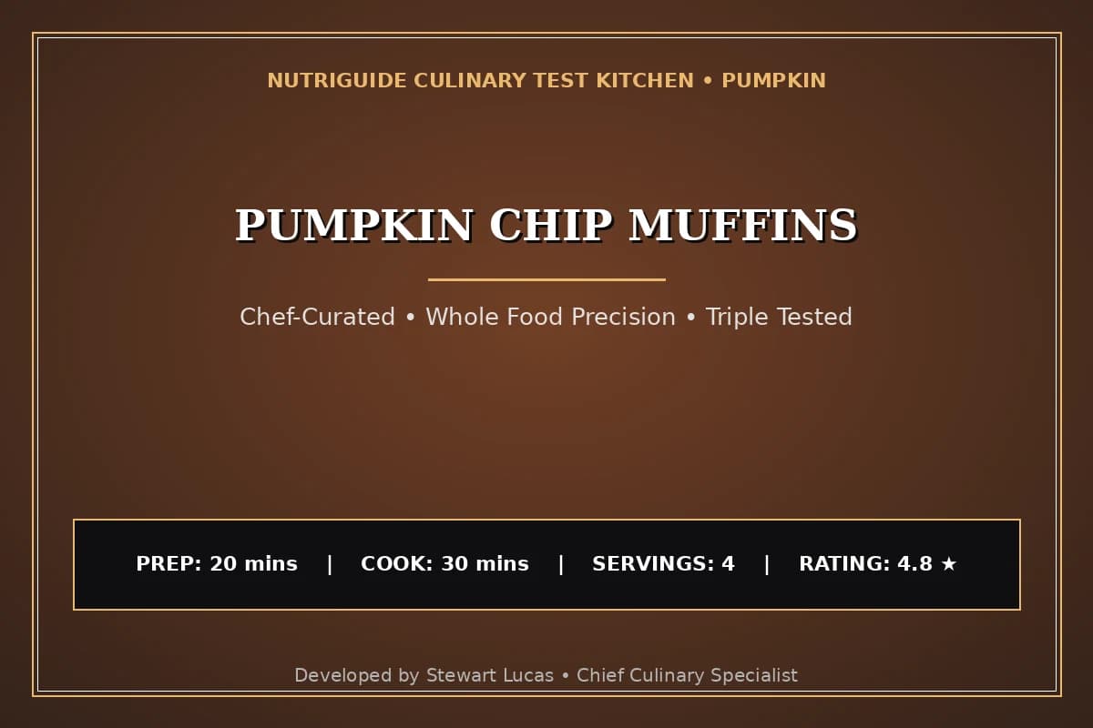 Pumpkin Chip Muffins