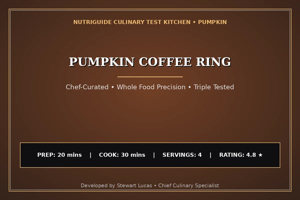 Pumpkin Coffee Ring