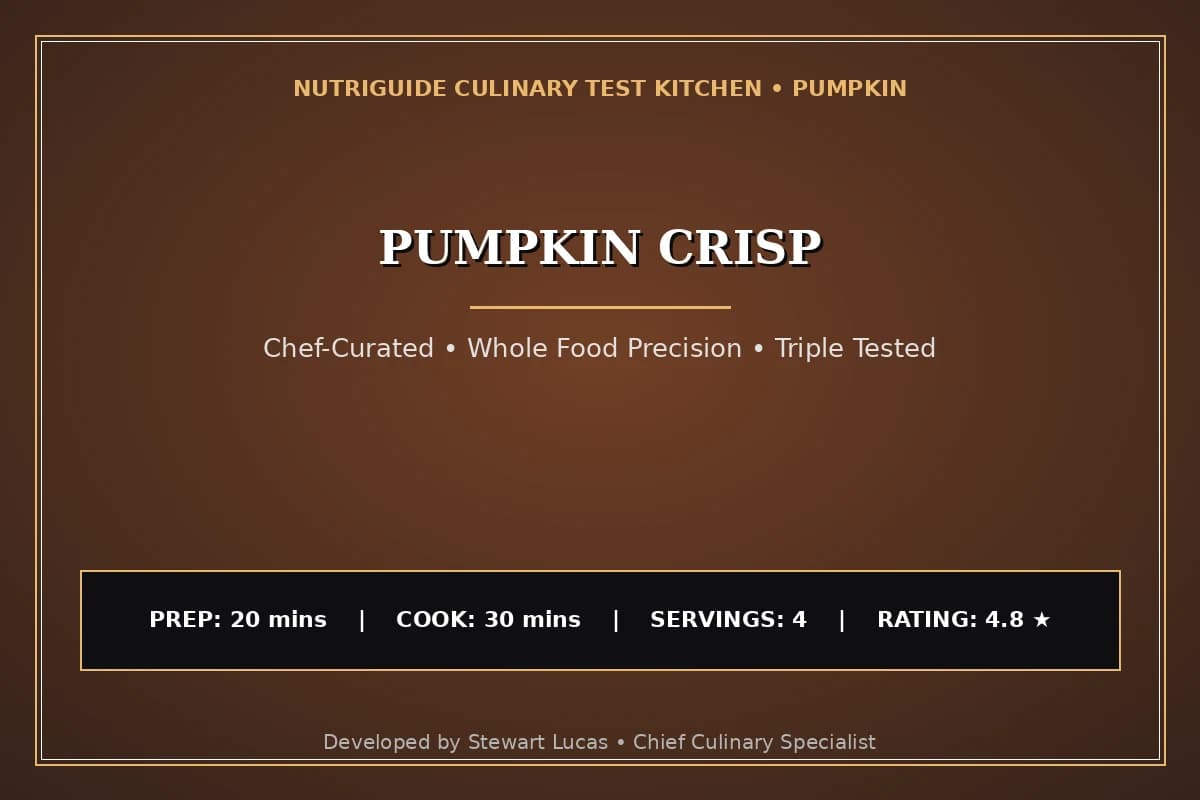Pumpkin Crisp