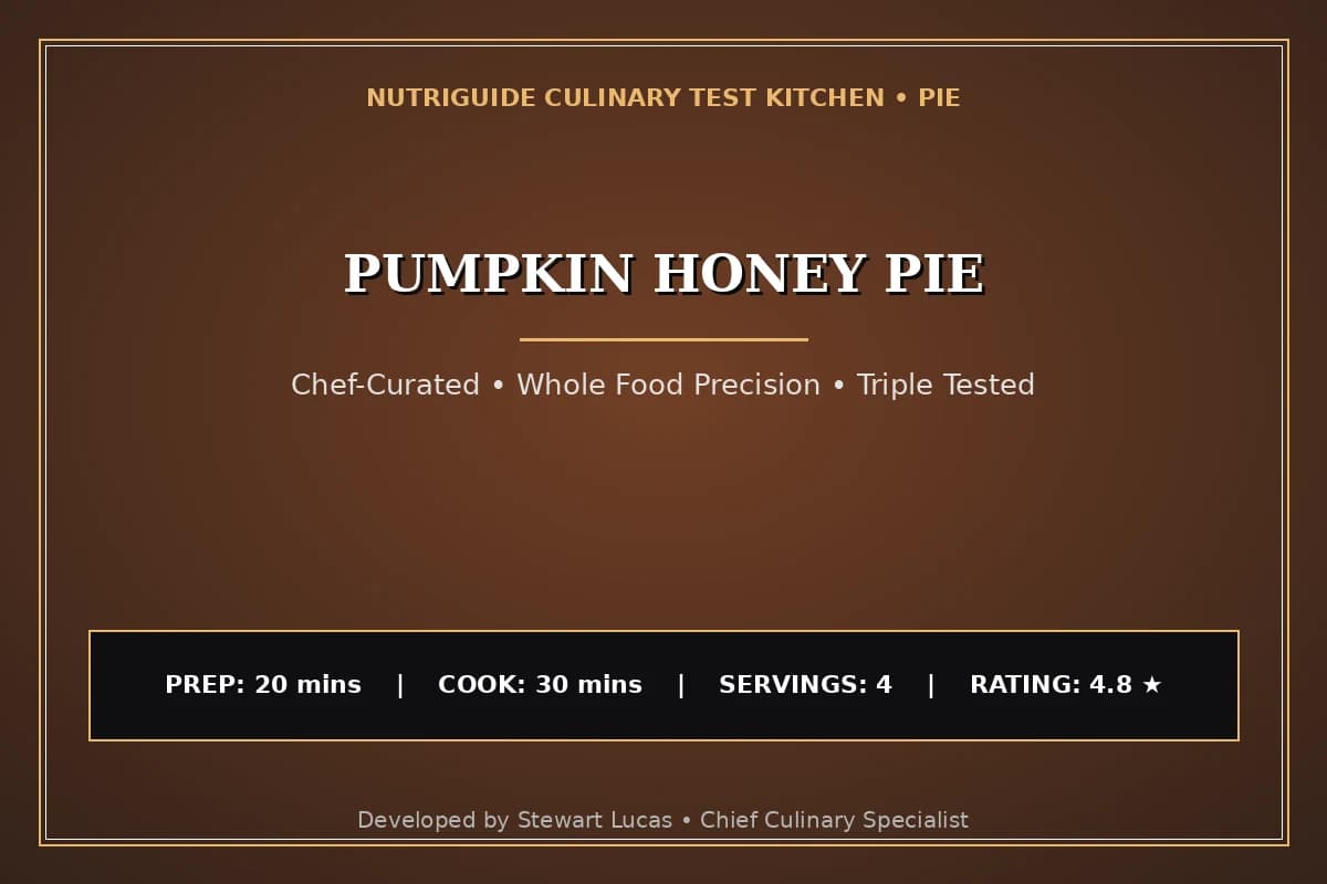 Pumpkin Honey Pie