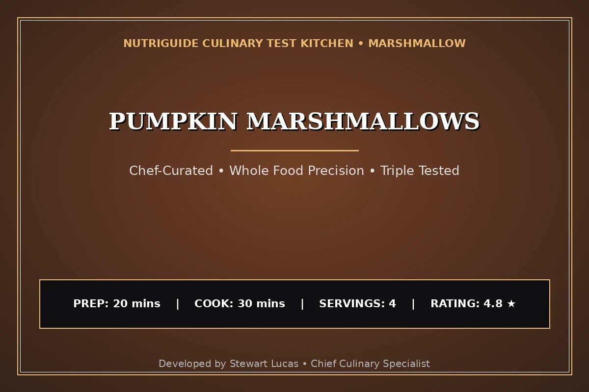 Pumpkin Marshmallows