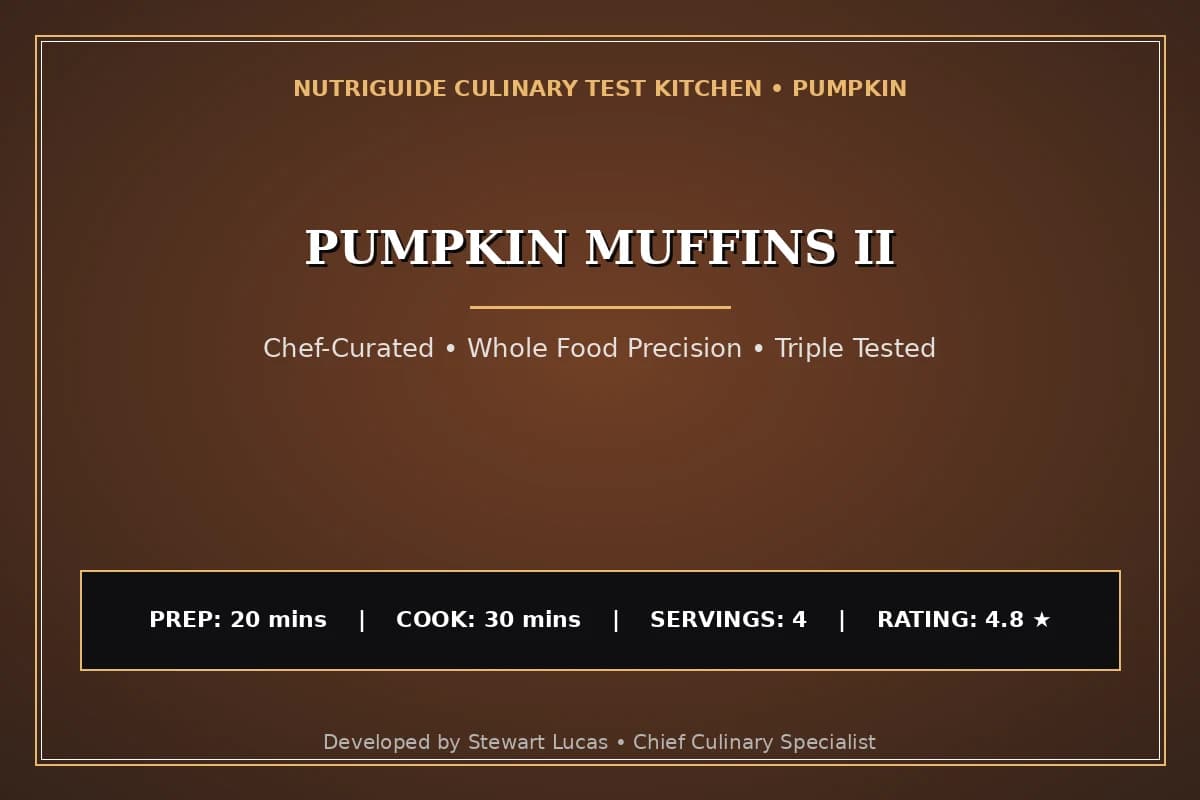 Pumpkin Muffins Ii