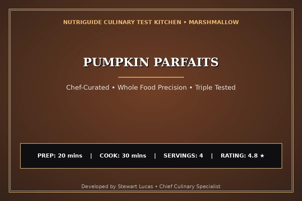 Pumpkin Parfaits
