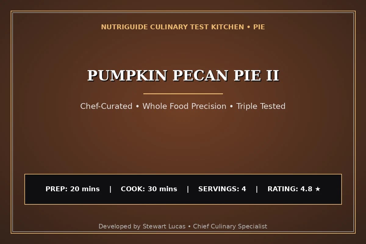 Pumpkin Pecan Pie Ii