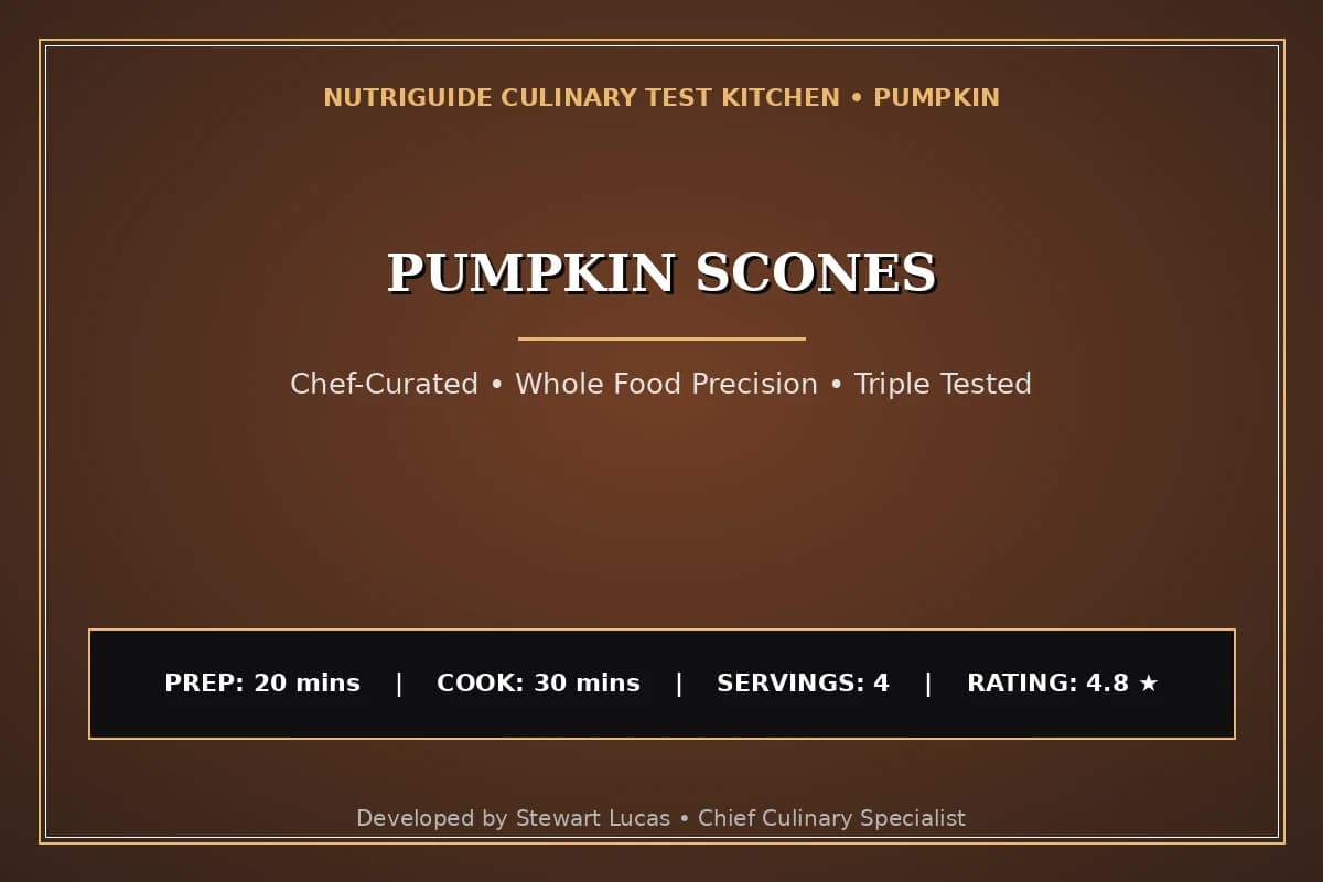 Pumpkin Scones