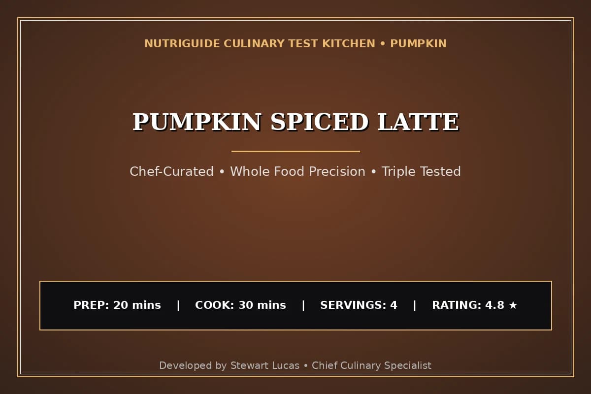 Pumpkin Spiced Latte