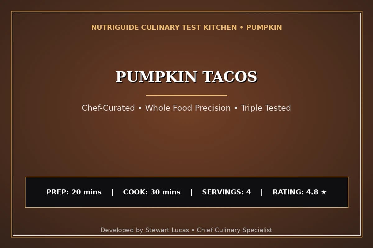Pumpkin Tacos