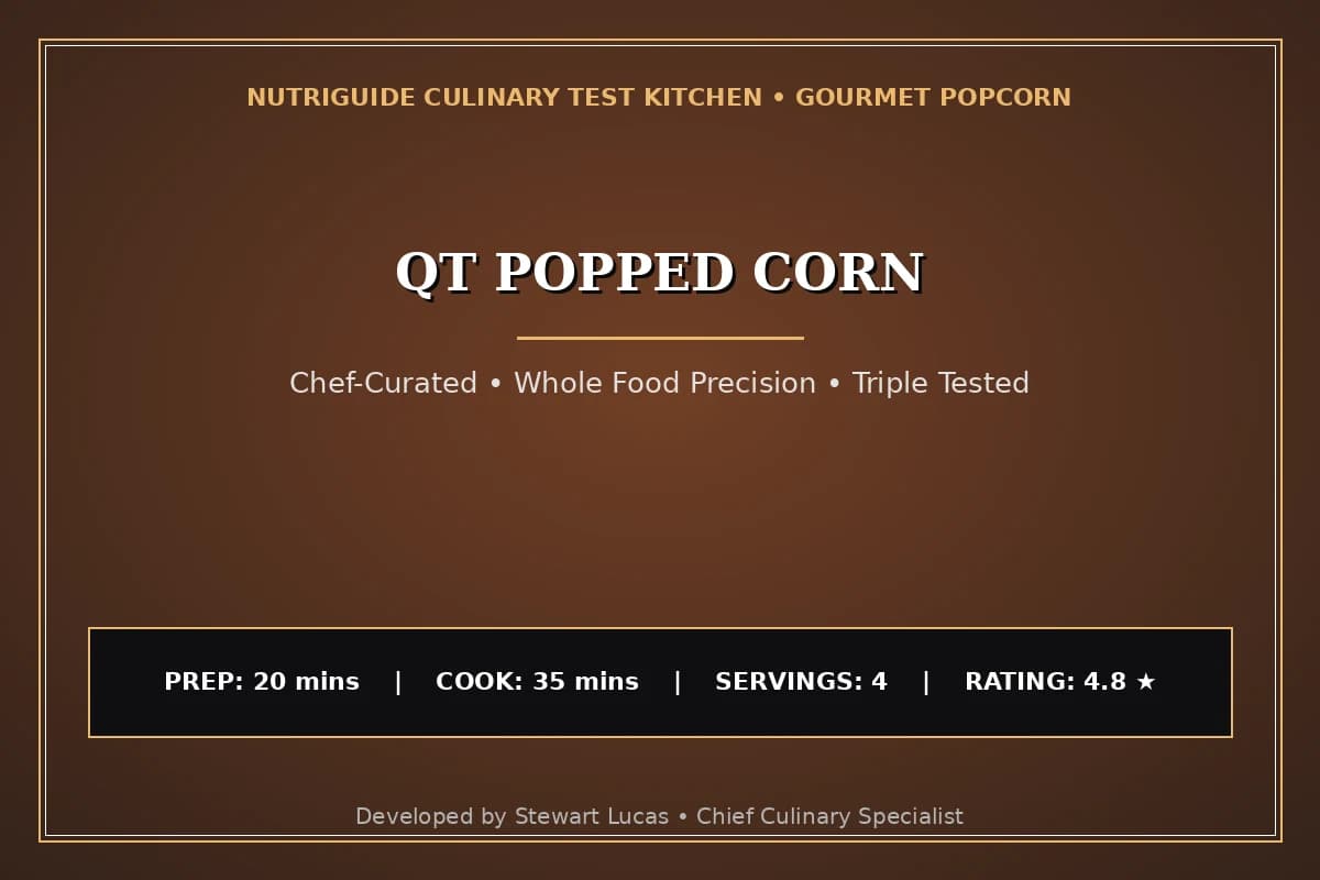 Qt Popped Corn