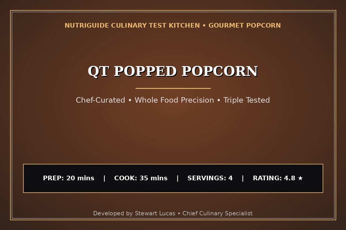 Qt Popped Popcorn