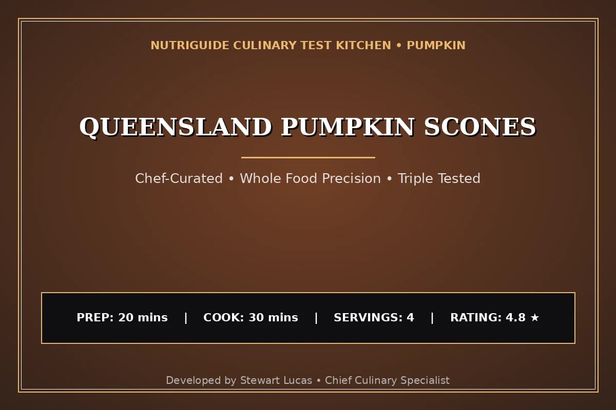 Queensland Pumpkin Scones