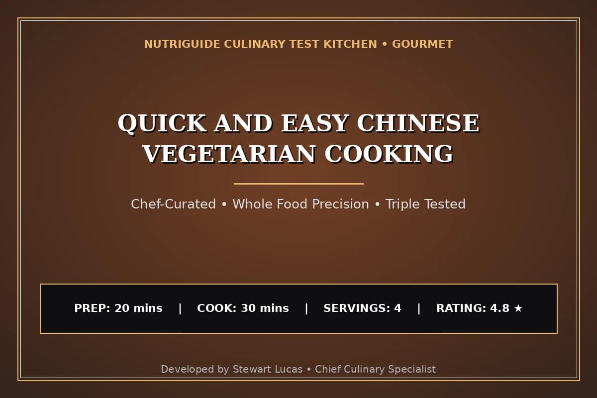 Quick And Easy Chinese Vegetarian Cooking