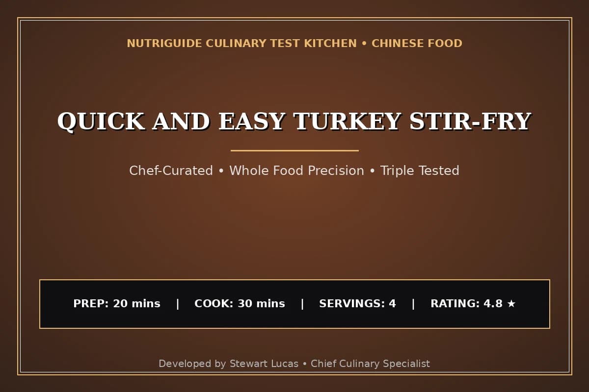 Quick And Easy Turkey Stir-Fry