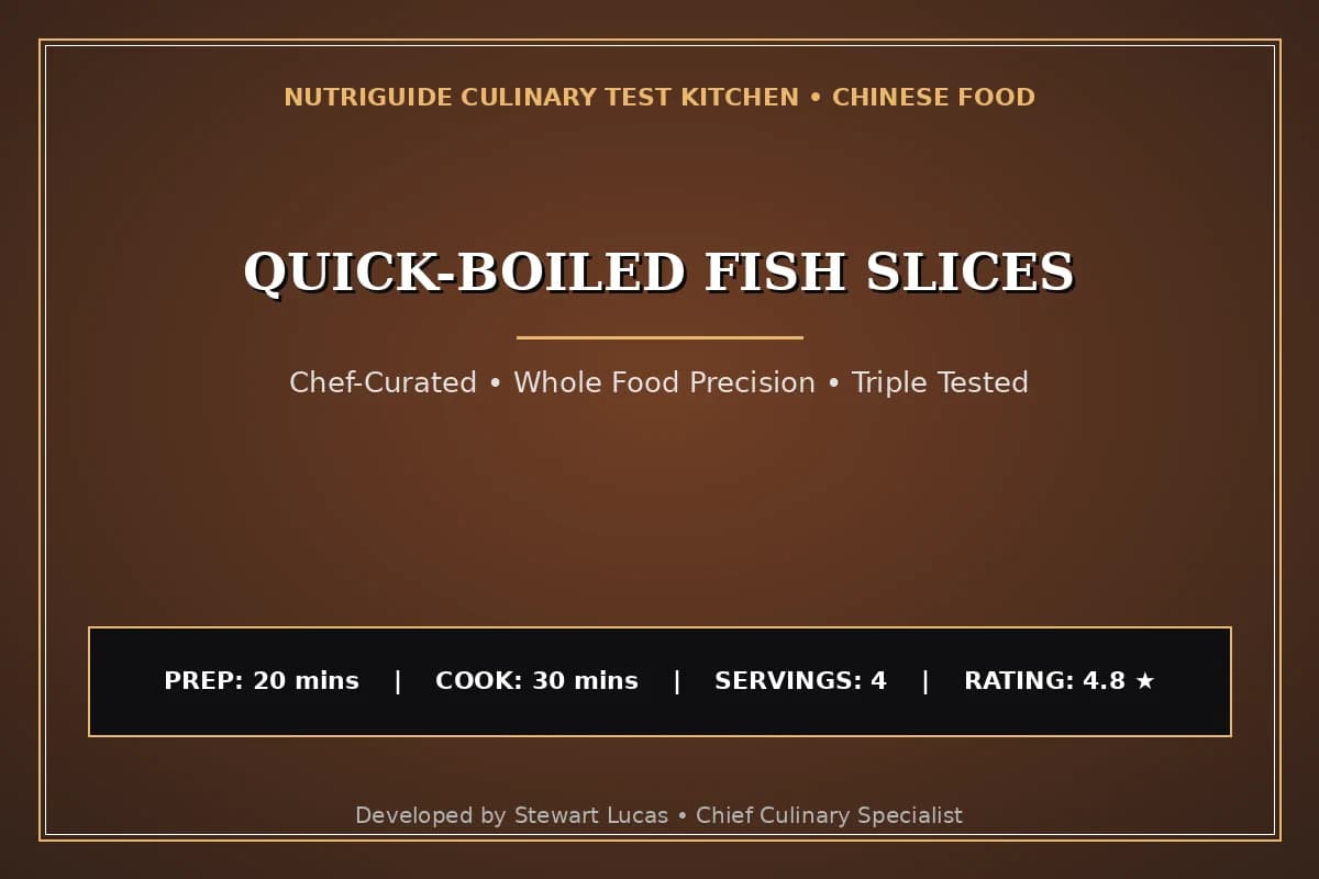 Quick-Boiled Fish Slices