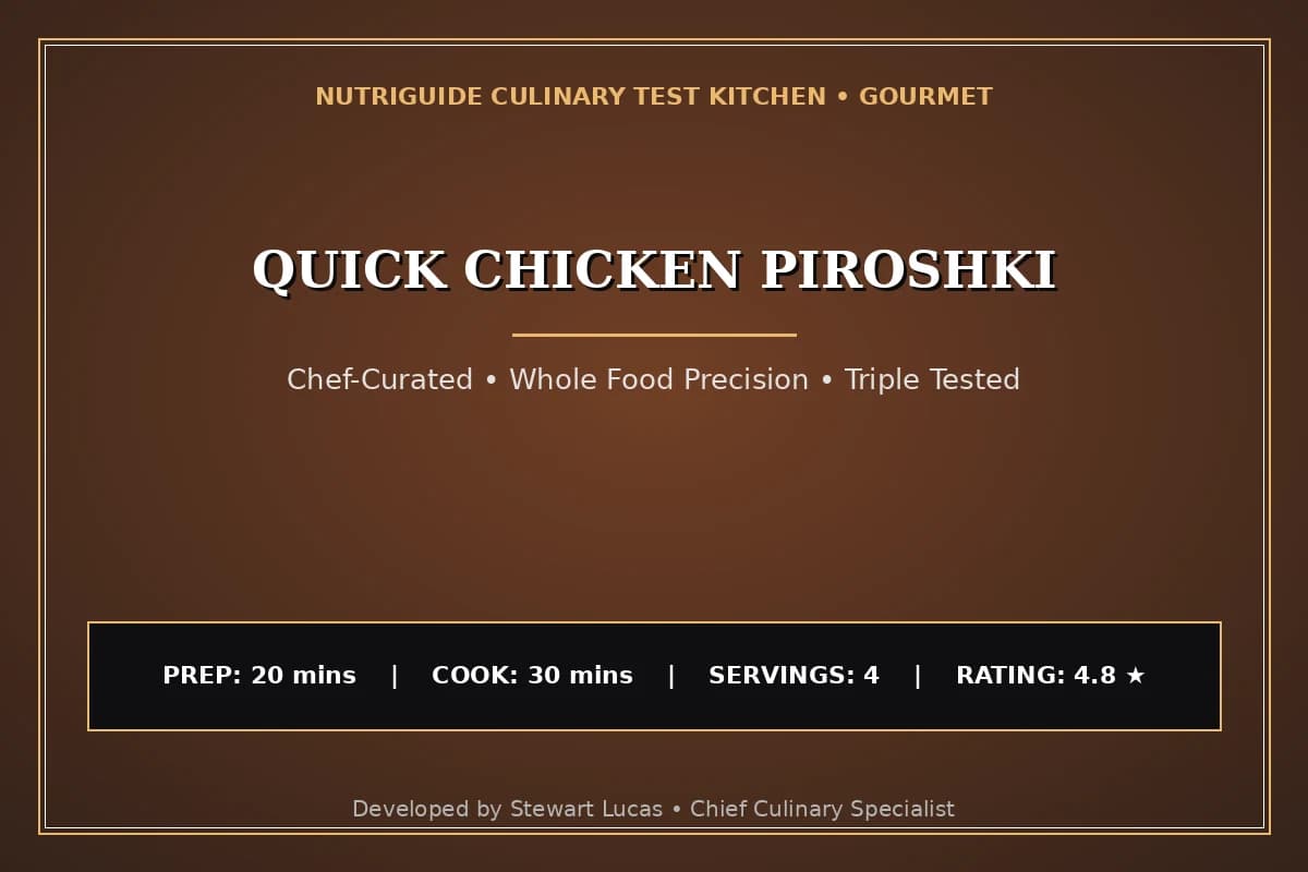 Quick Chicken Piroshki