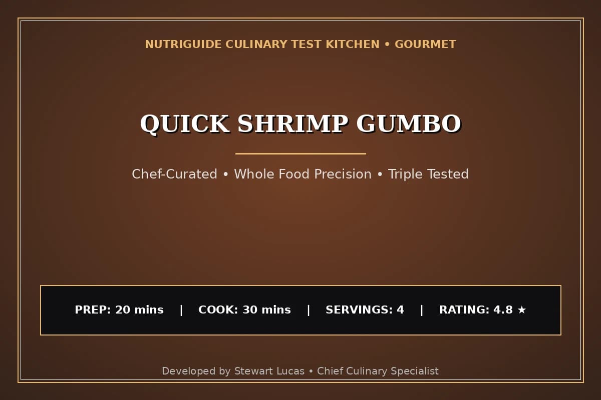 Quick Shrimp Gumbo
