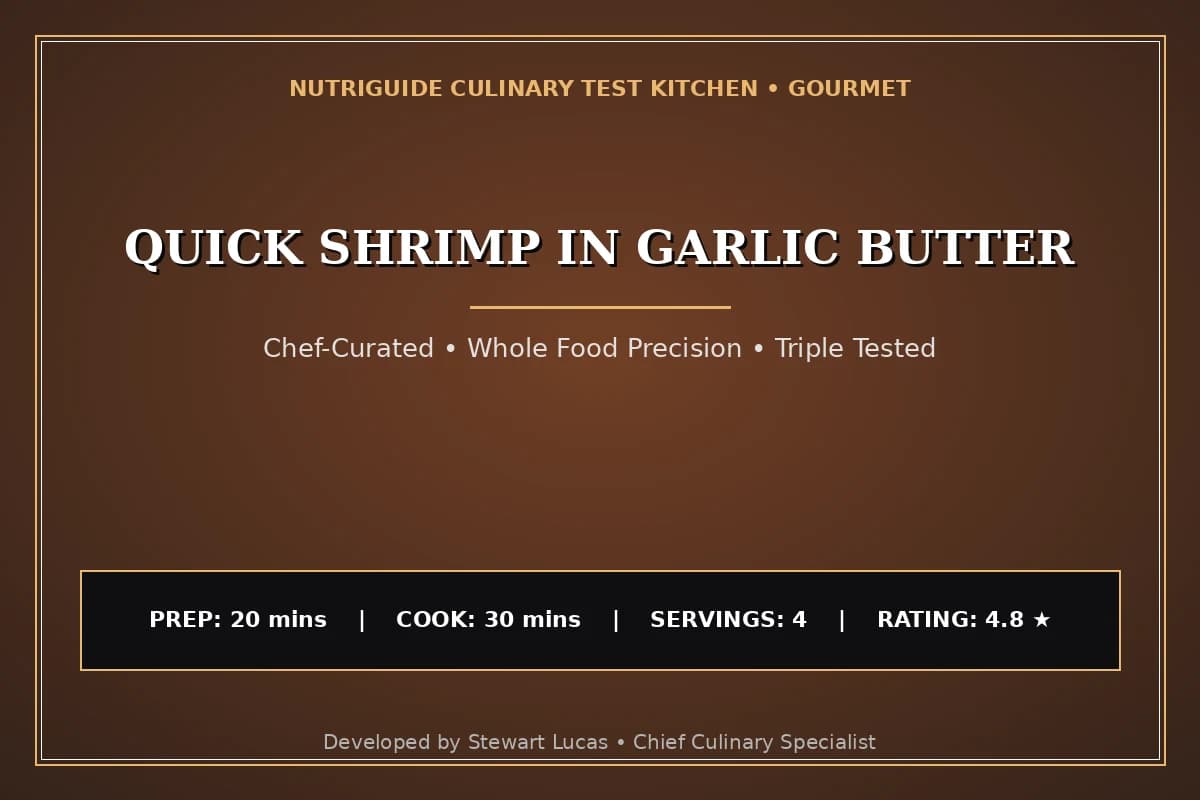Quick Shrimp In Garlic Butter