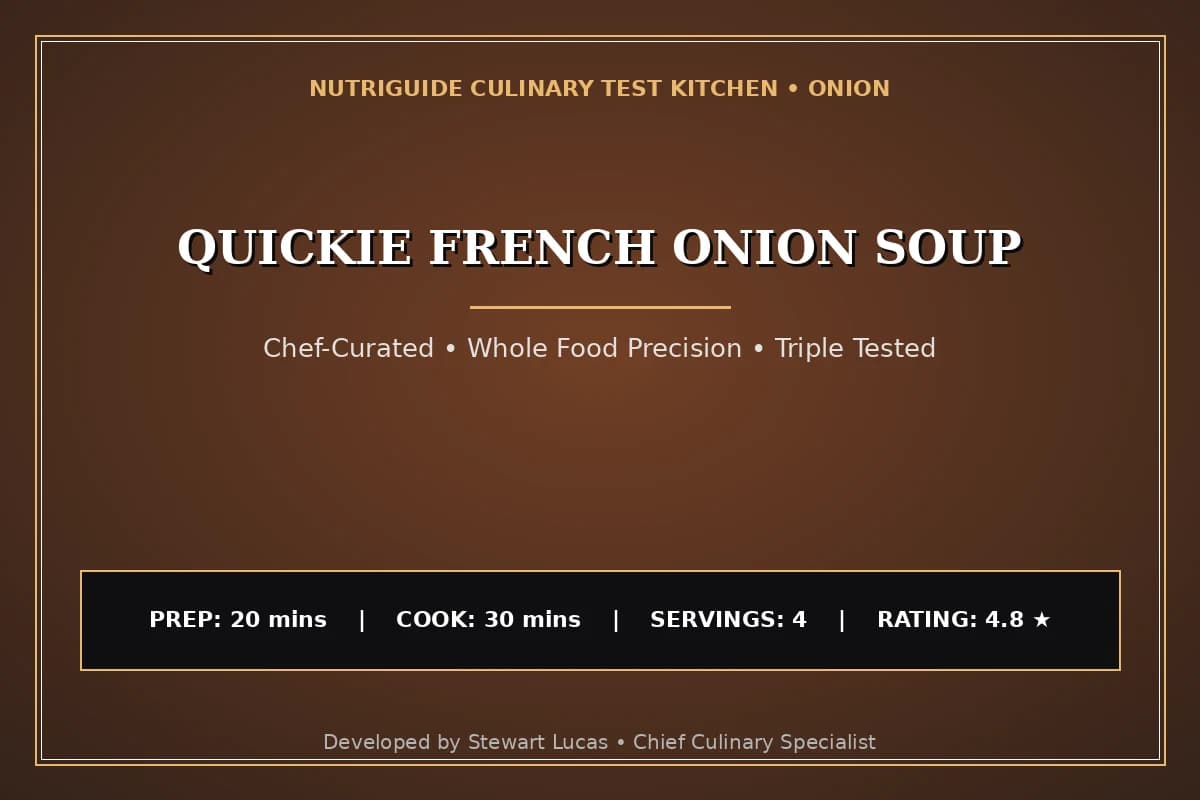 Quickie French Onion Soup