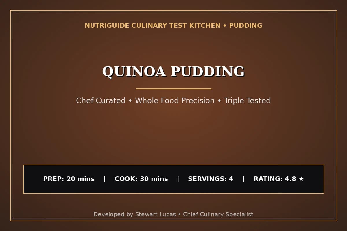 Quinoa Pudding
