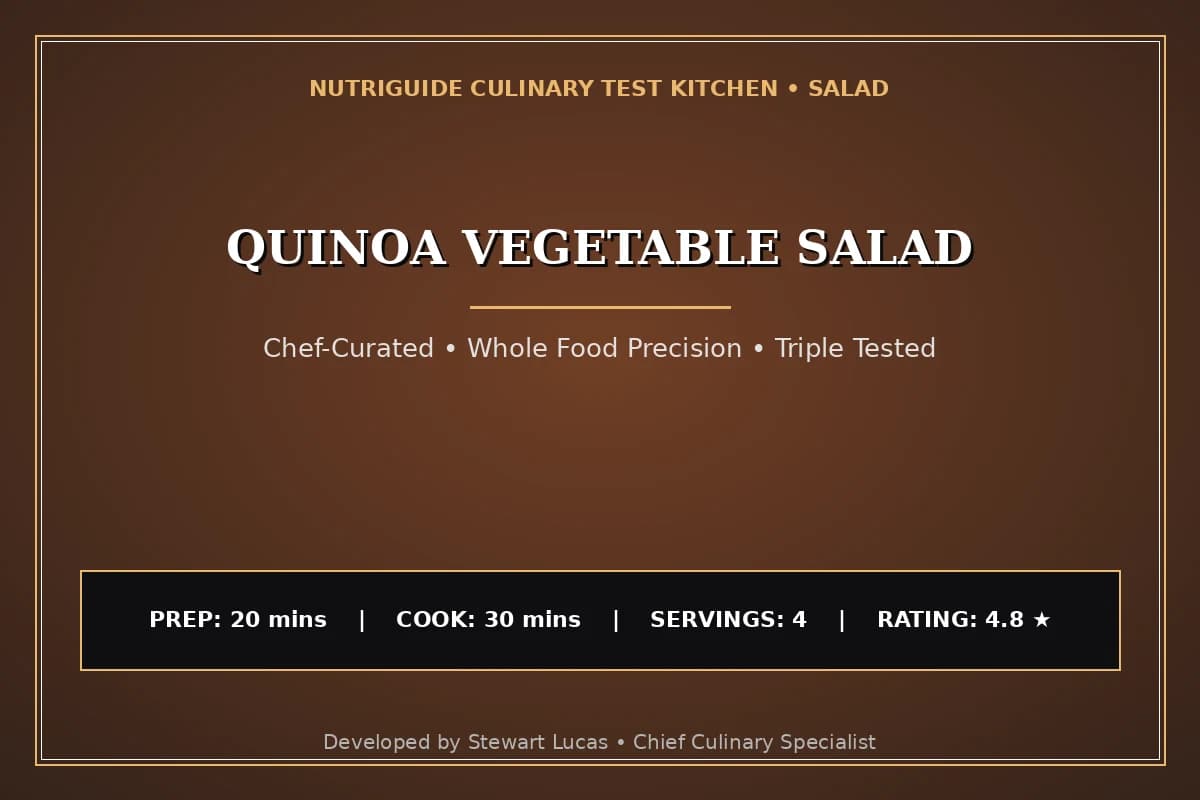 Quinoa Vegetable Salad