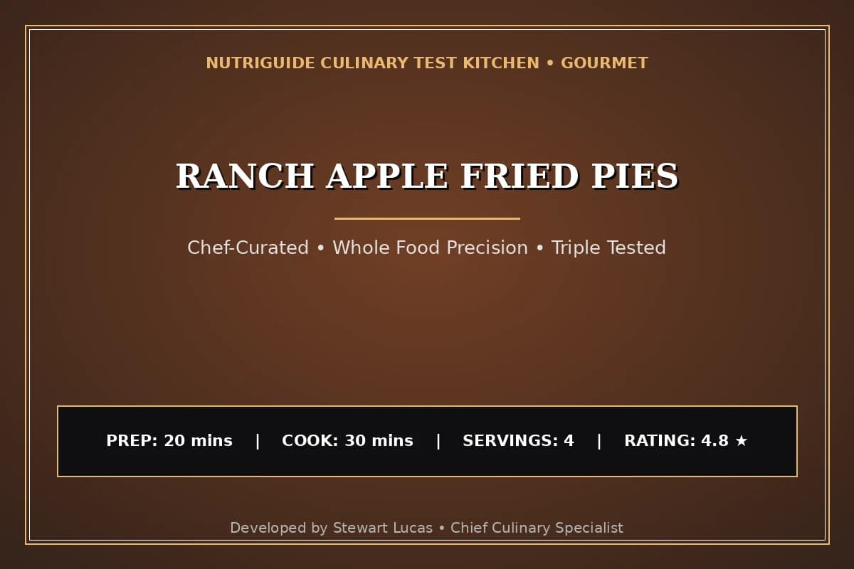 Ranch Apple Fried Pies