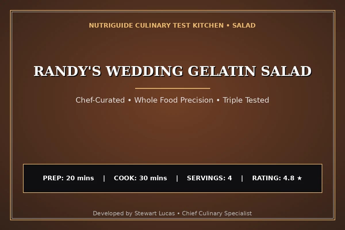 Randy'S Wedding Gelatin Salad