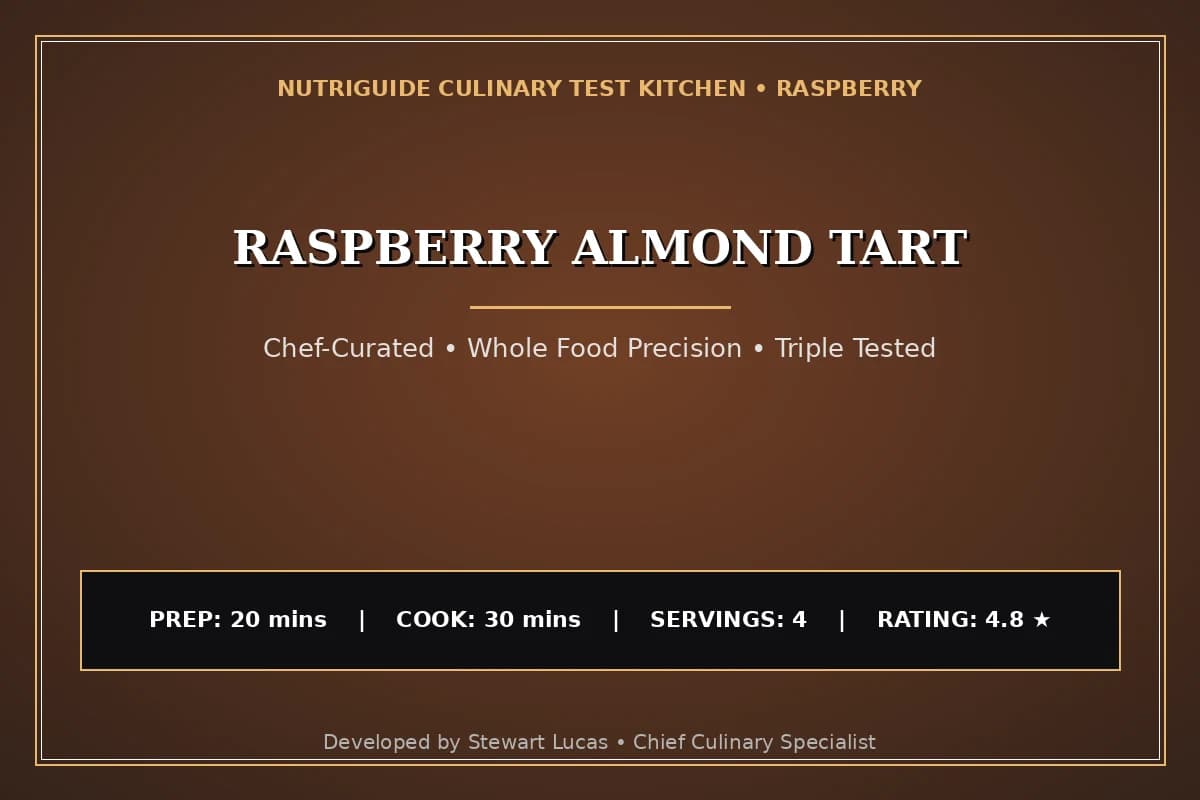 Raspberry Almond Tart