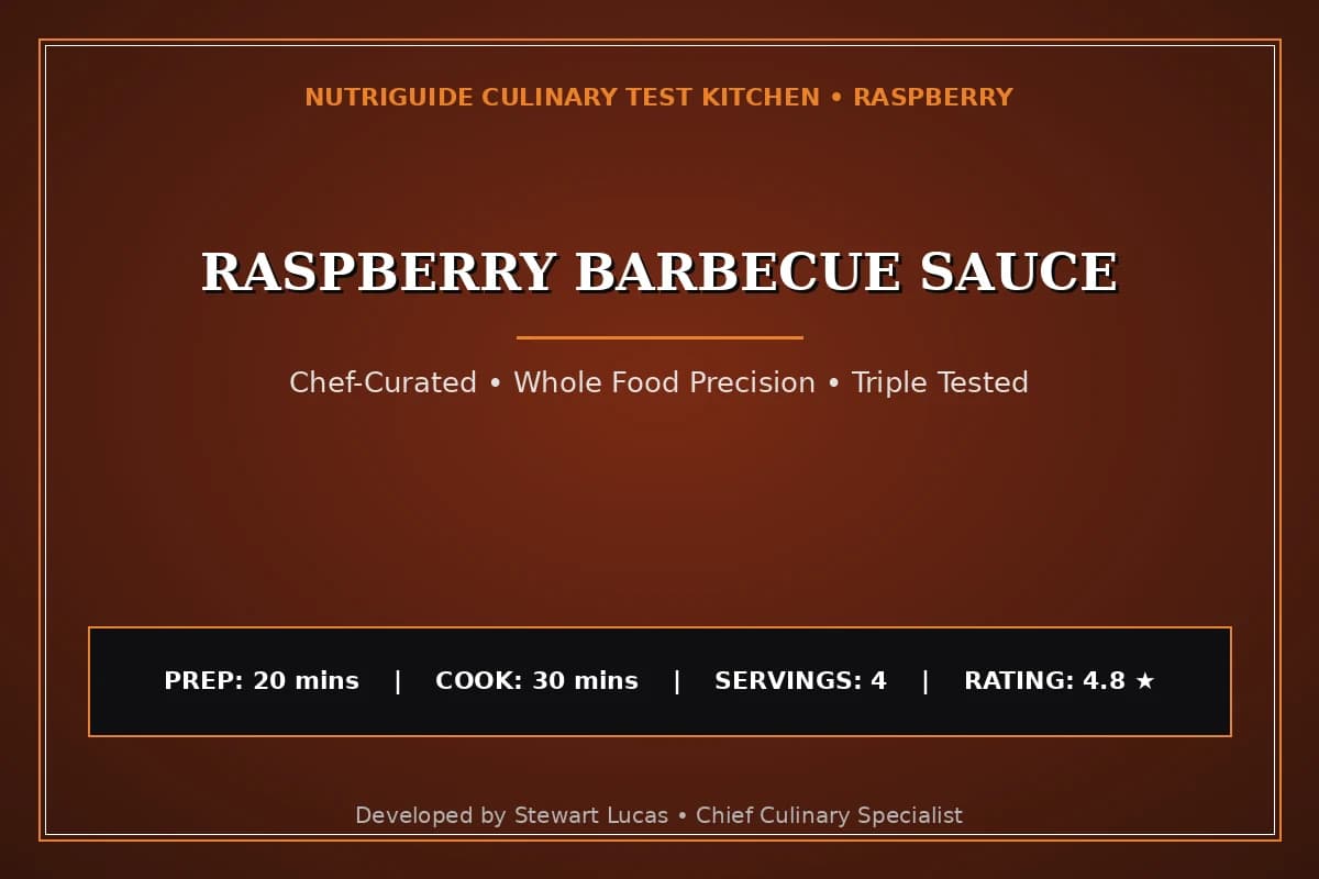 Raspberry Barbecue Sauce