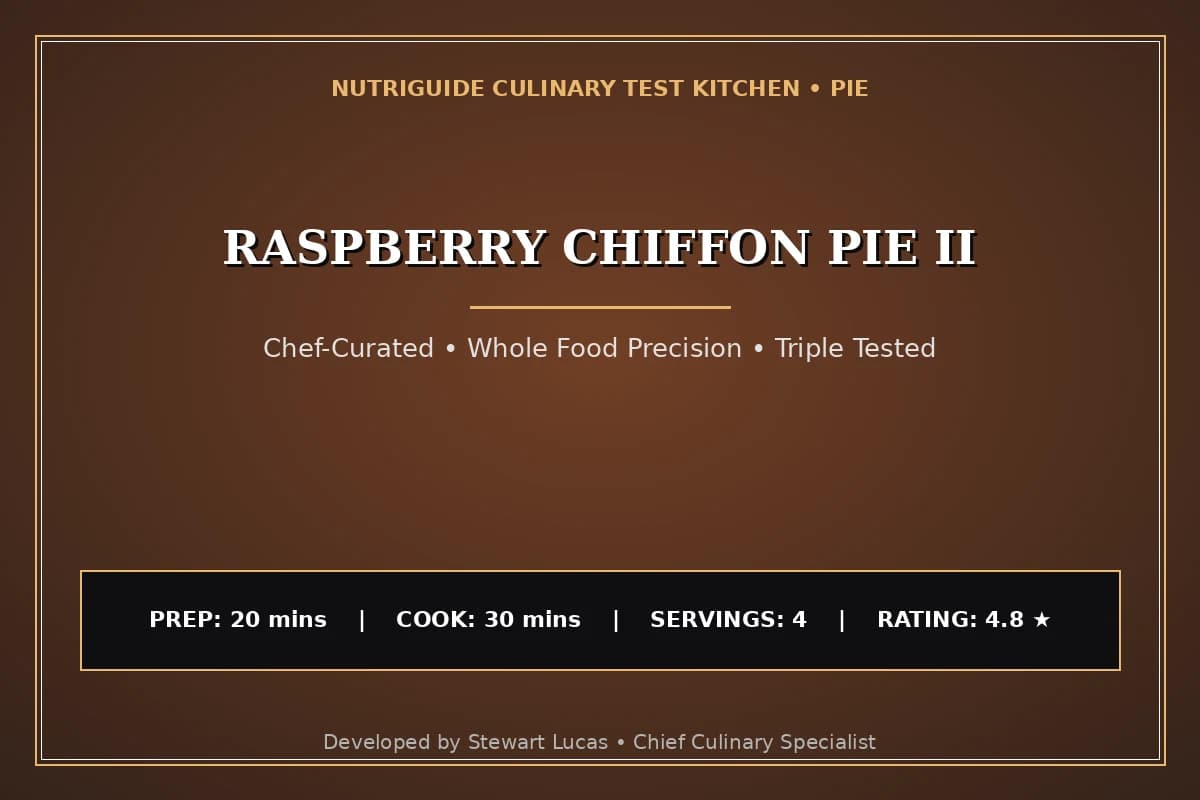 Raspberry Chiffon Pie Ii