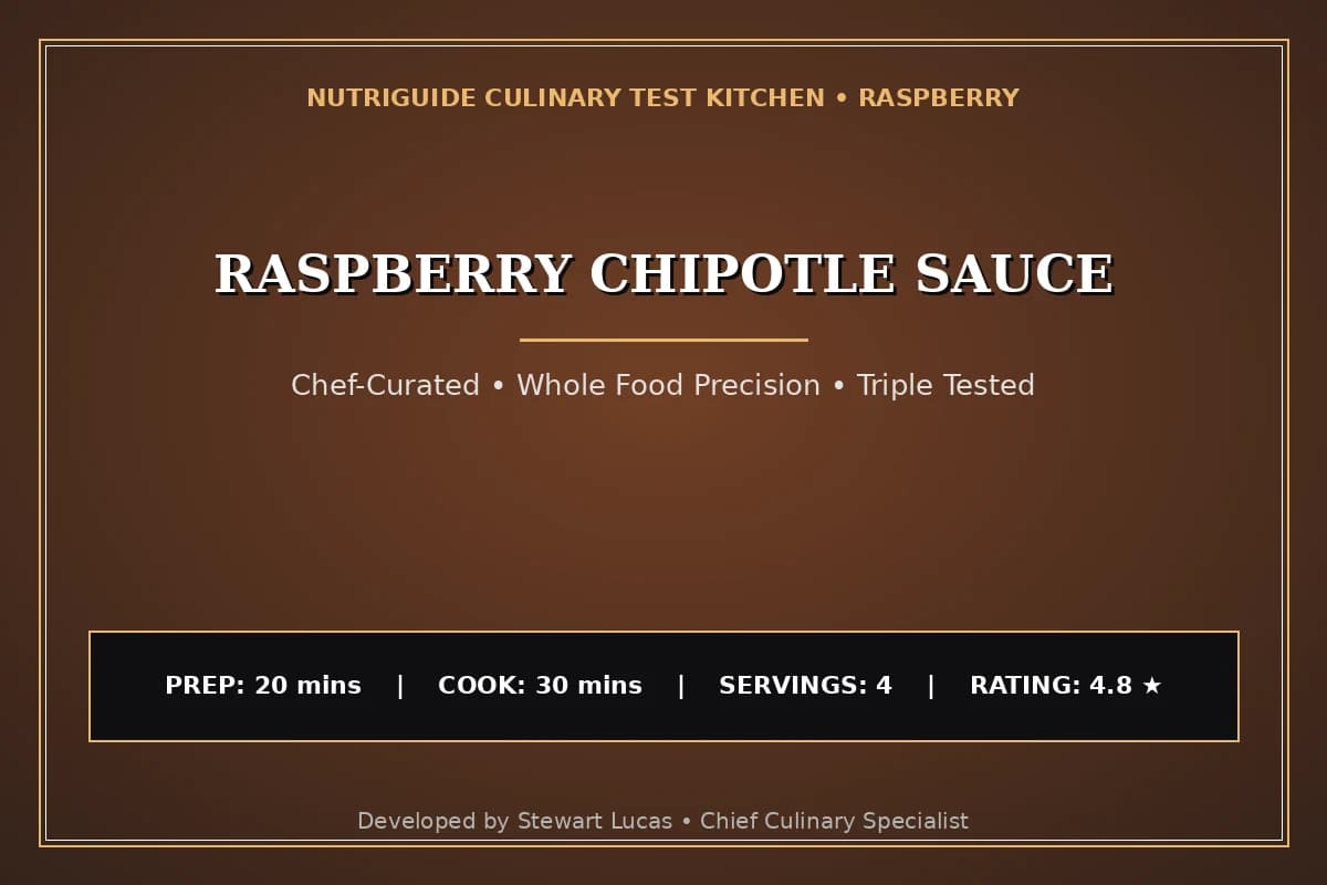 Raspberry Chipotle Sauce
