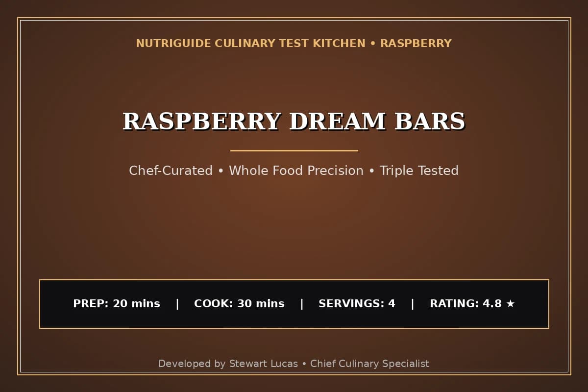 Raspberry Dream Bars