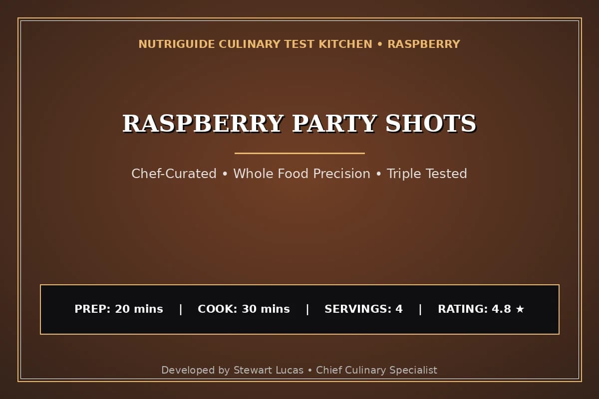 Raspberry Party Shots