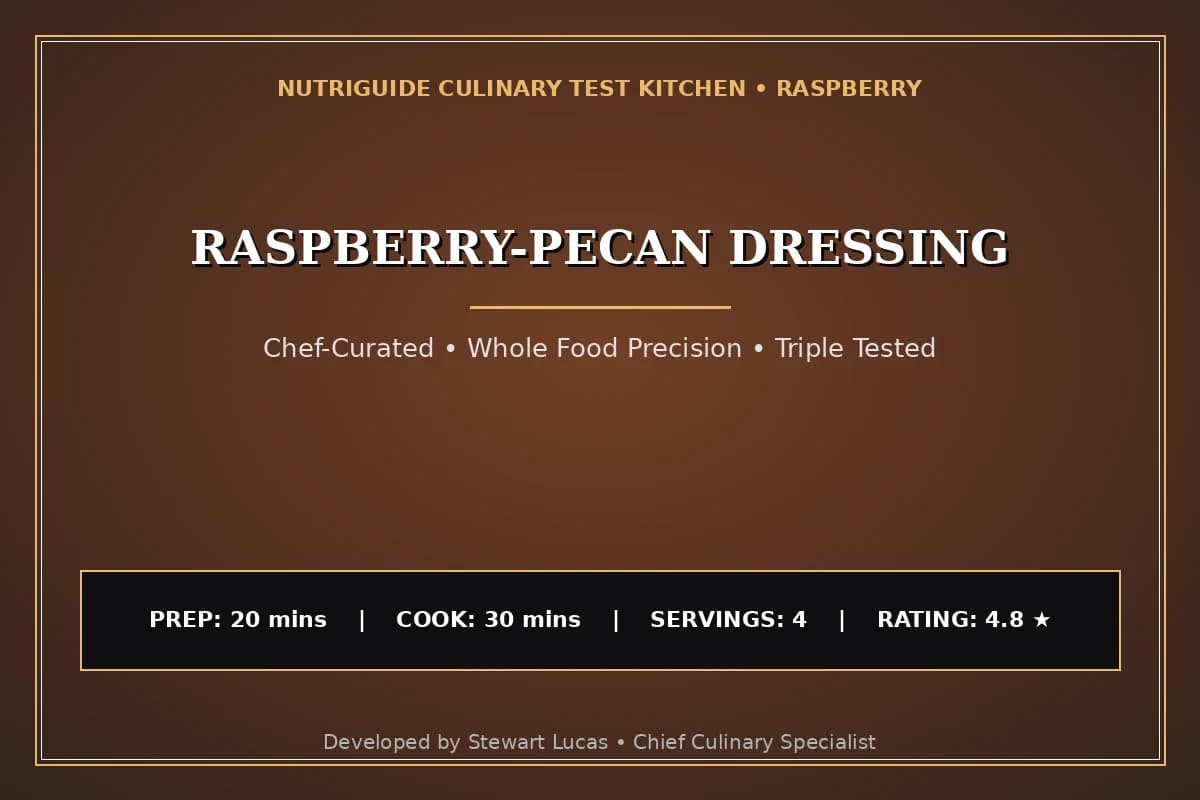 Raspberry-Pecan Dressing