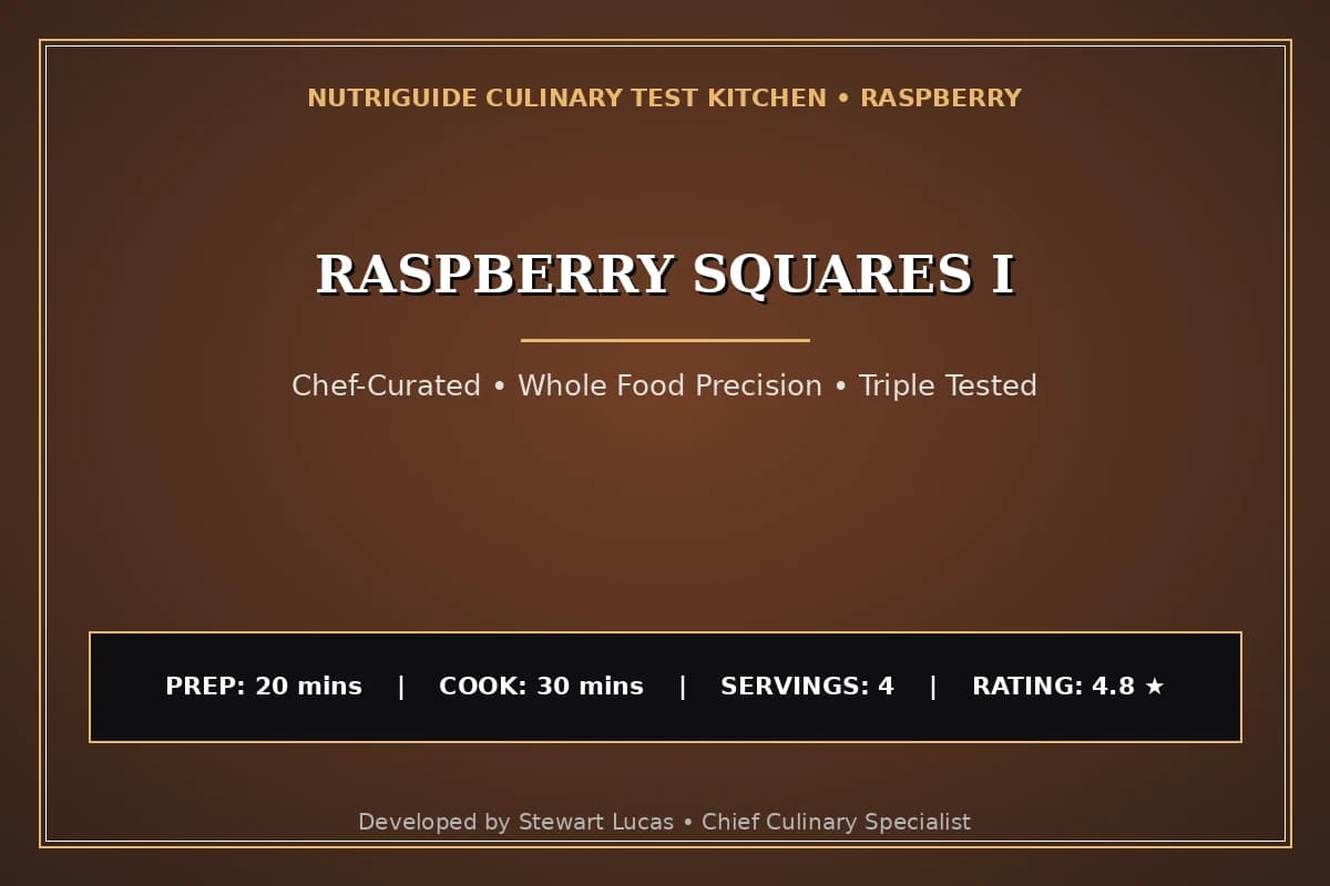 Raspberry Squares I