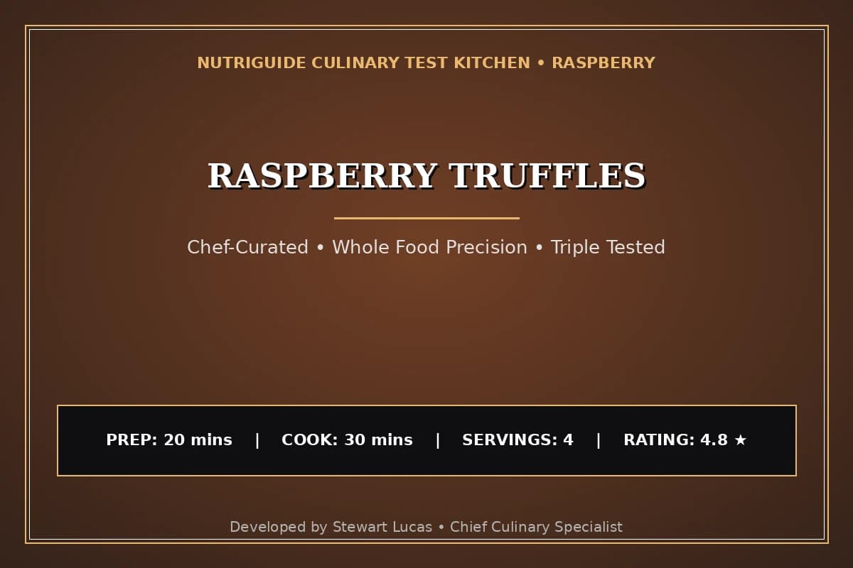 Raspberry Truffles