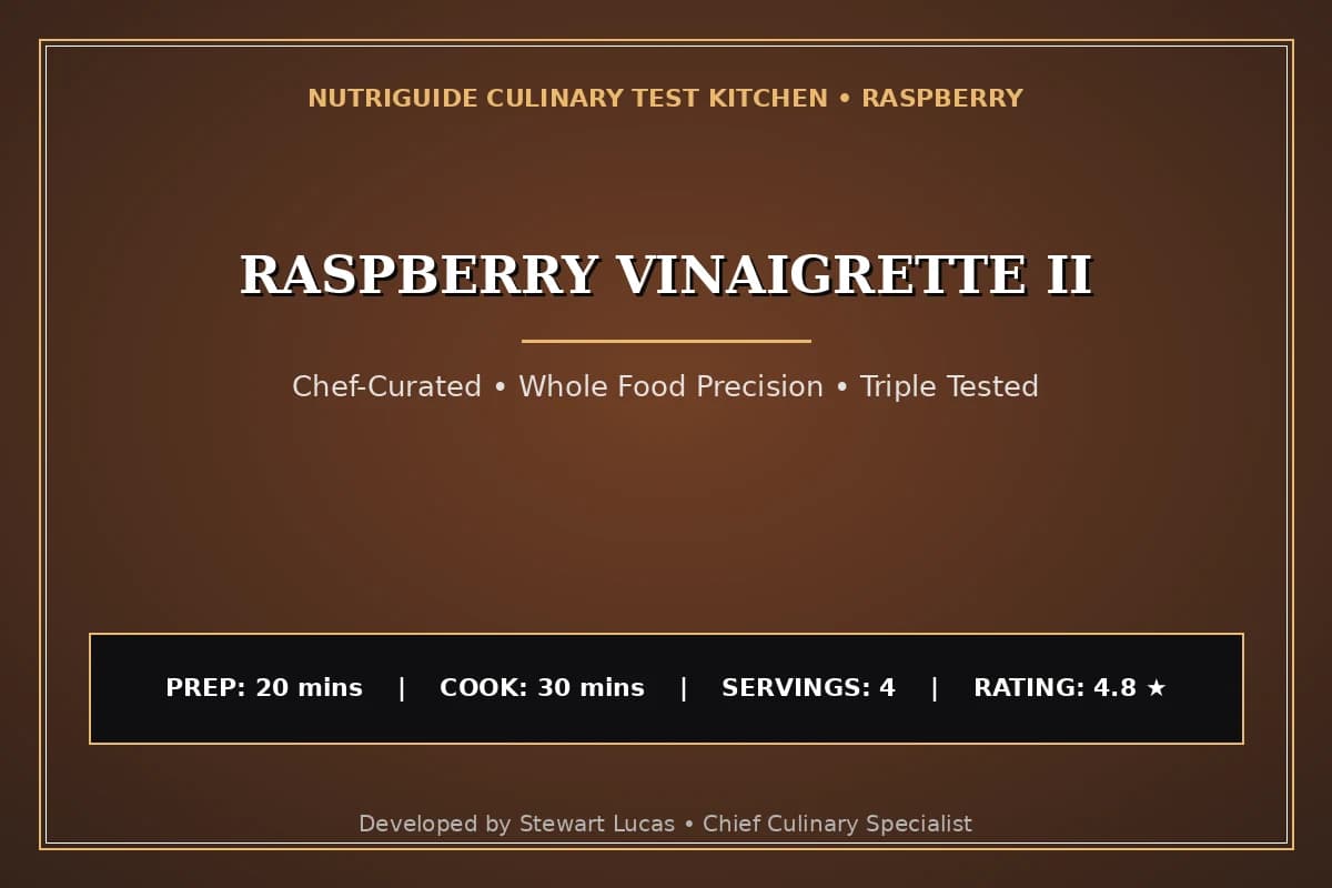 Raspberry Vinaigrette Ii