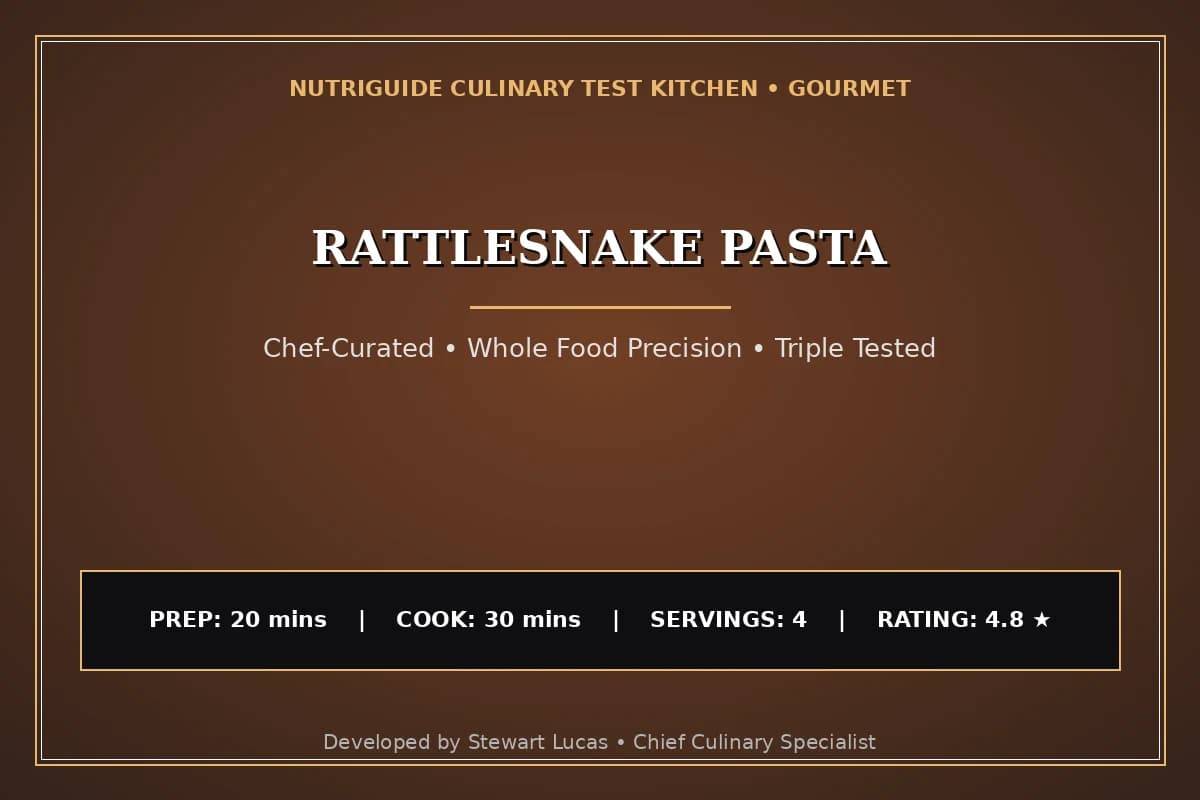 Rattlesnake Pasta