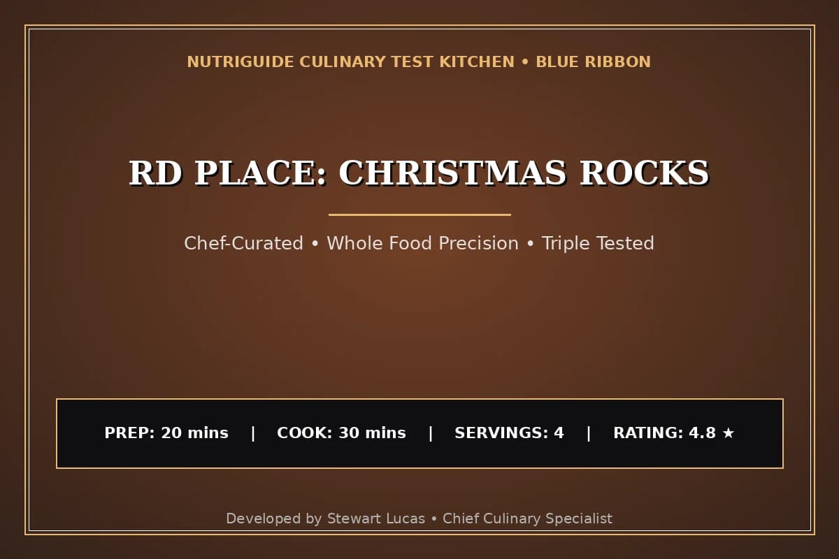 Rd Place: Christmas Rocks