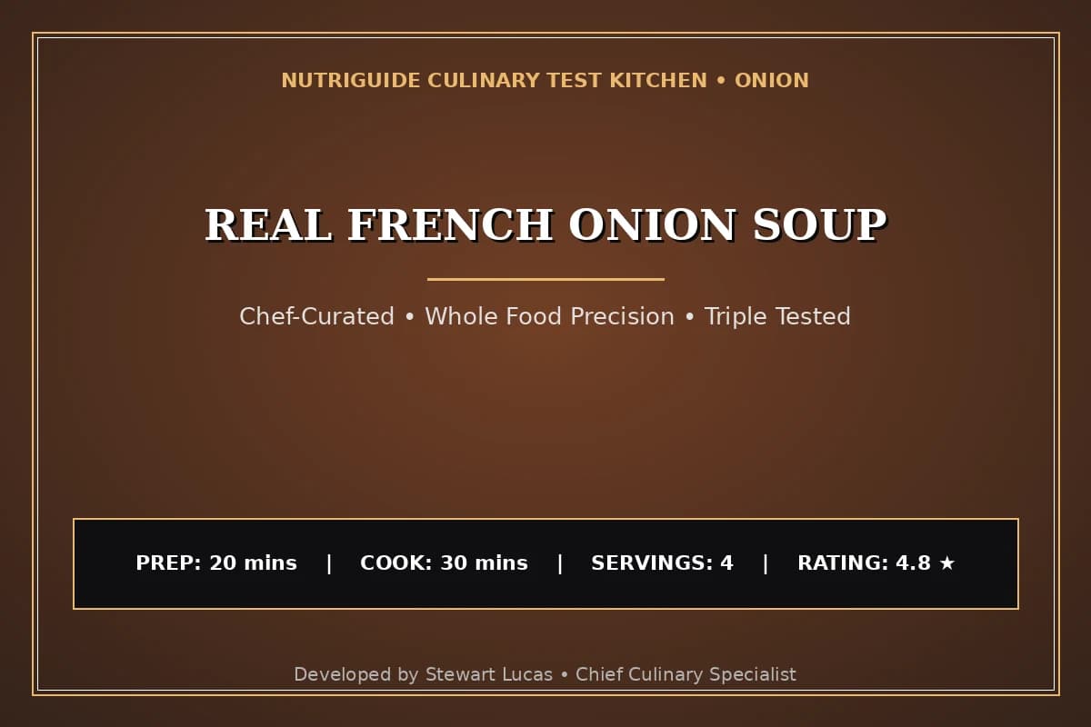 Real French Onion Soup
